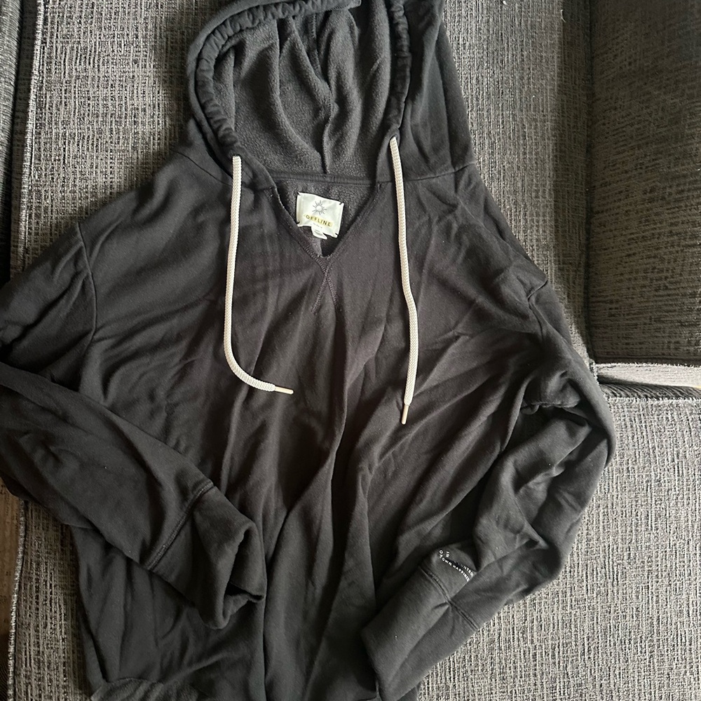 Men's Black Hoodie Sweater